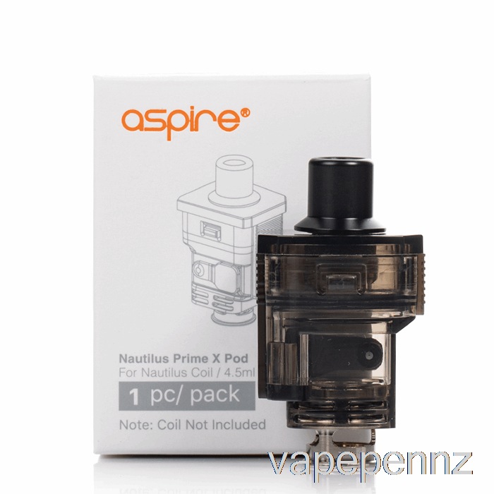 Aspire Nautilus PRIME X Replacement Pods 4.5mL N-Pod (Nautilus) VAPE NZ